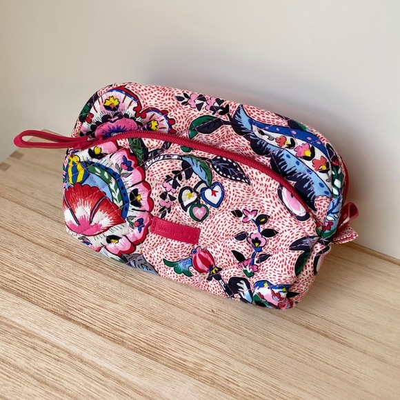 Vera Bradley Handbags - Vera Bradley Stitched Garden Mini Cosmetic Bag